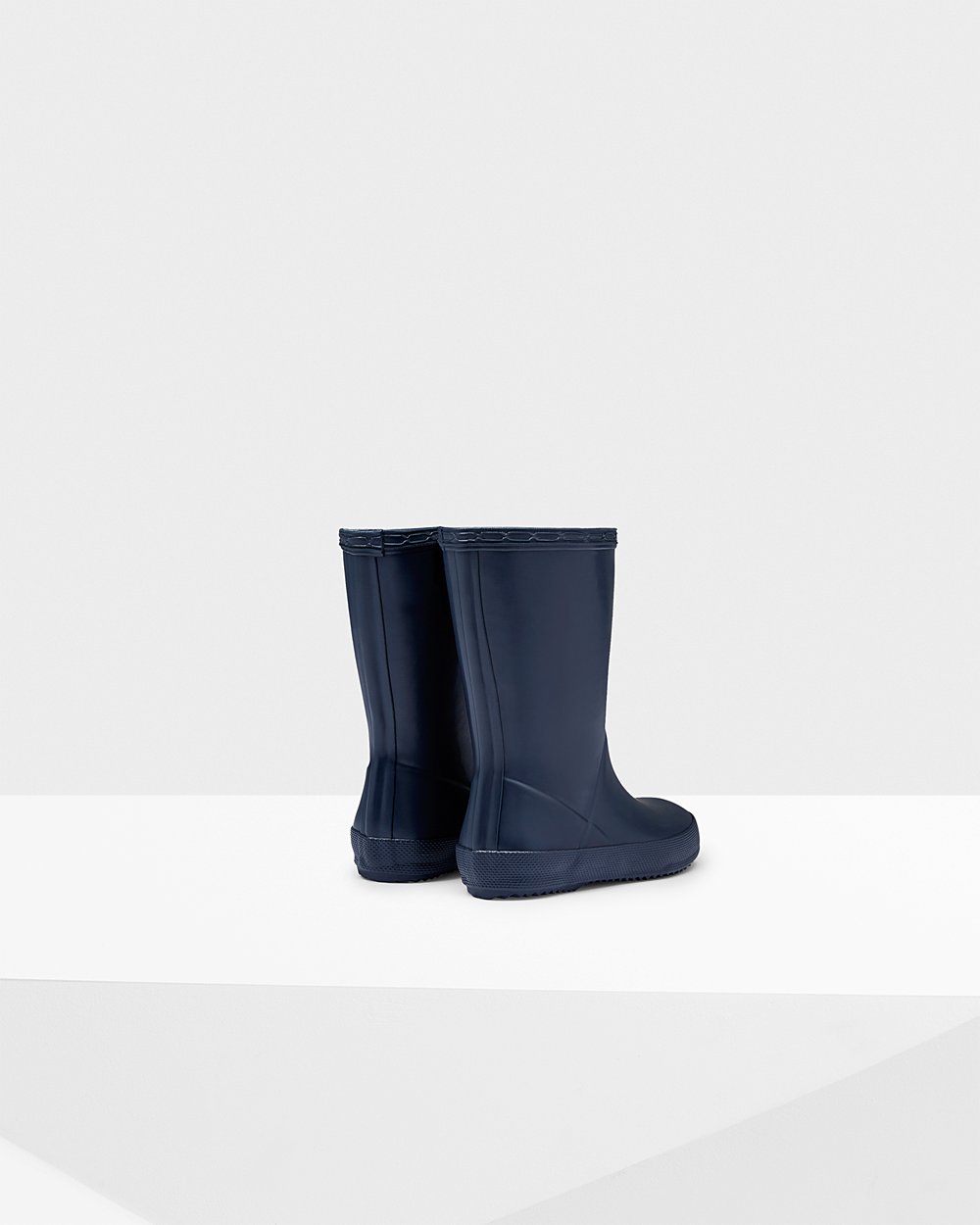 Bottes de Pluie Hunter Original First Classic Enfant Bleu Marine LDWEXGU-97